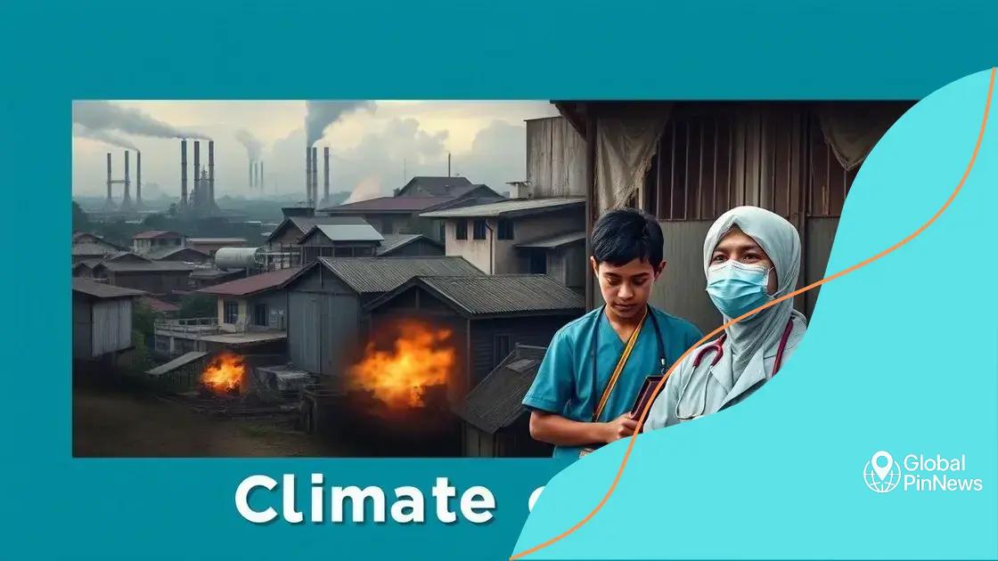 Impact of climate change on public health