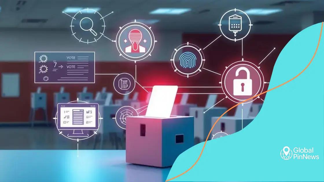 Technological advancements in election security