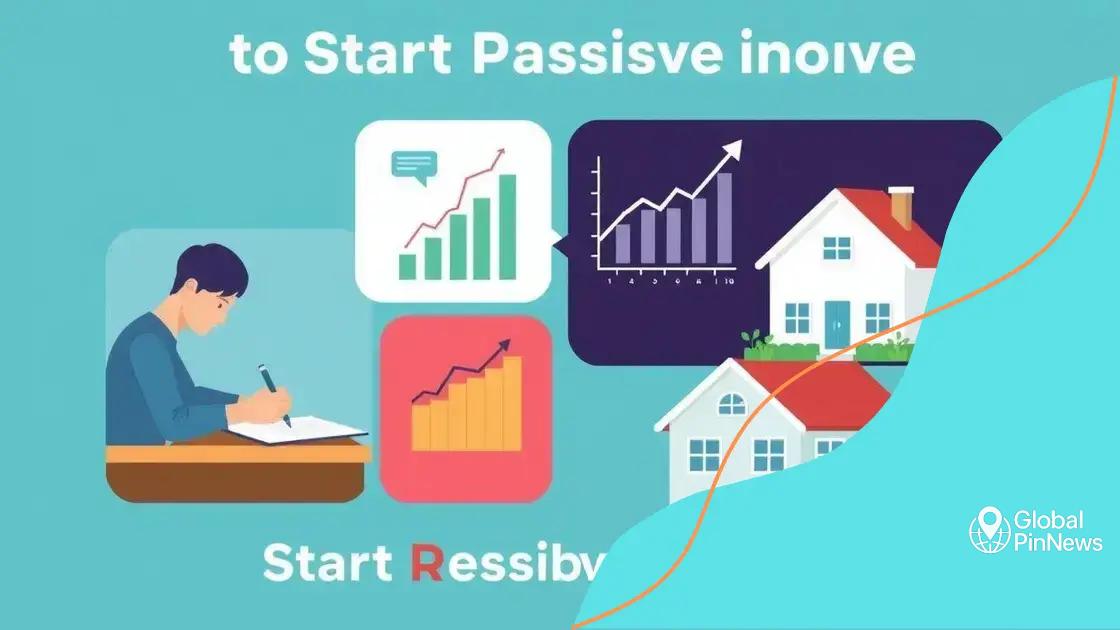 How to start earning passively